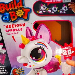 Build a bot unicorn robot STEM toy
